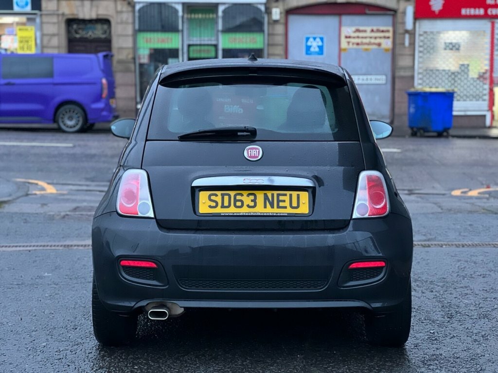 Fiat 500 1.2L S SD63NEU Black #6