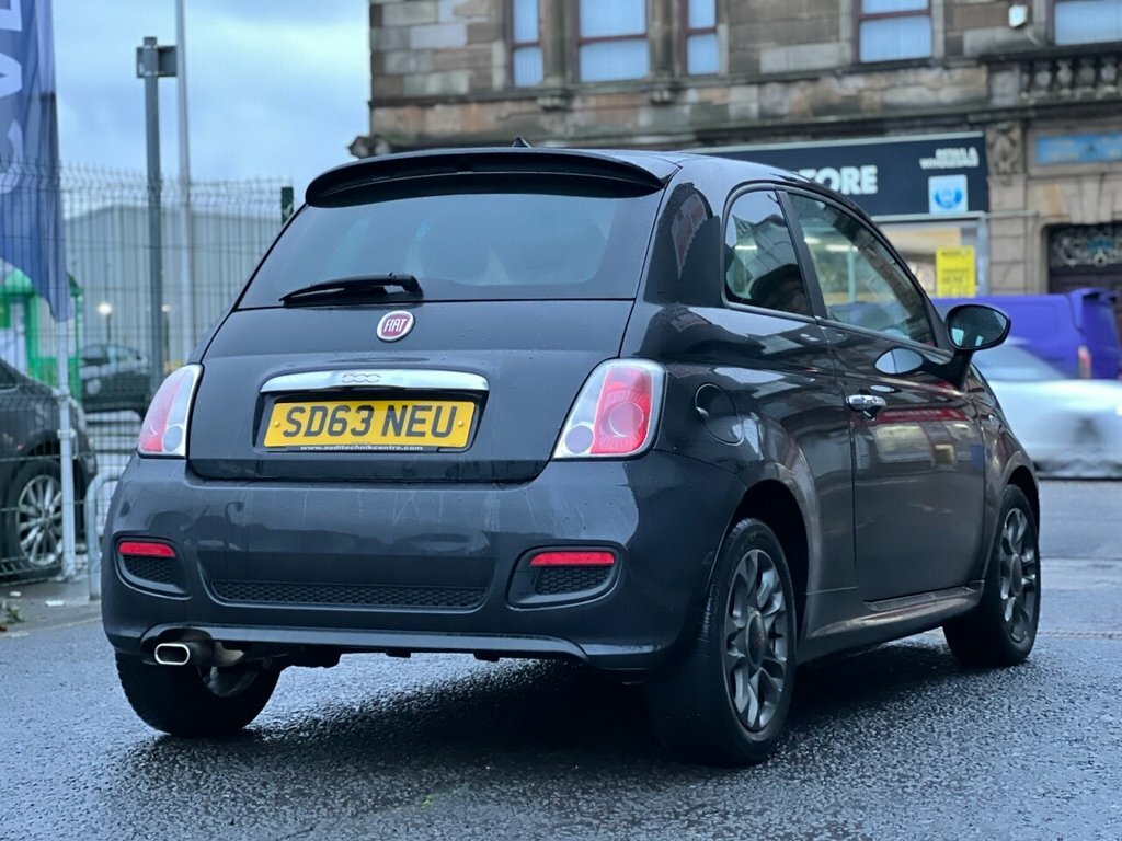 Fiat 500 1.2L S SD63NEU Black #5