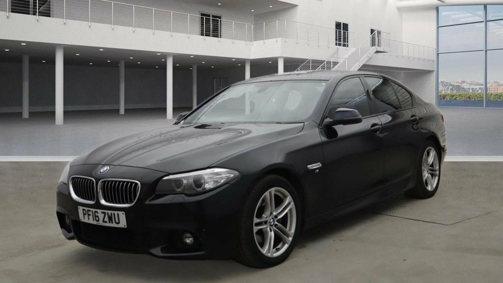 BMW 5 Series 2L M Sport PF16ZWU Black #2