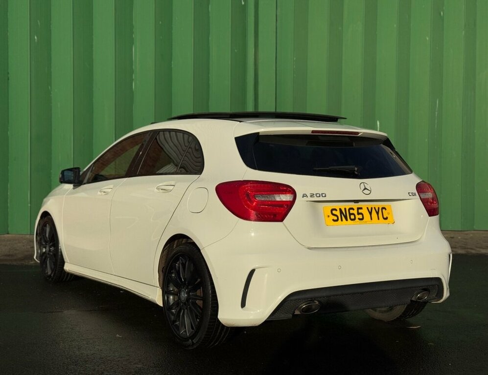 Mercedes-Benz A Class 2.1L Amg Night Edition SN65YYC White #5