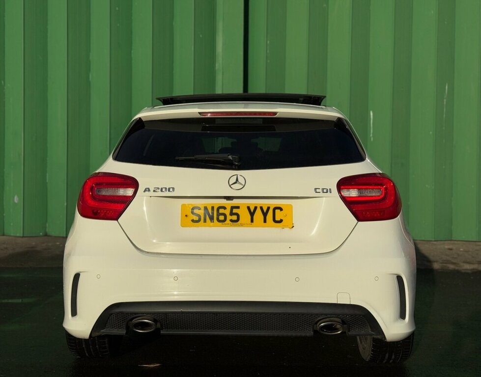 Mercedes-Benz A Class 2.1L Amg Night Edition SN65YYC White #6