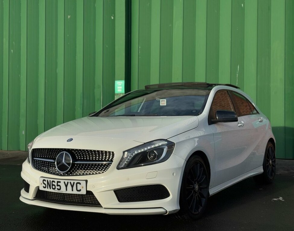 Mercedes-Benz A Class 2.1L Amg Night Edition SN65YYC White #2