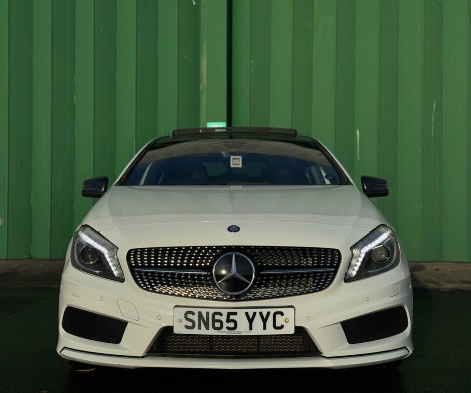 Mercedes-Benz A Class 2.1L Amg Night Edition SN65YYC White #3