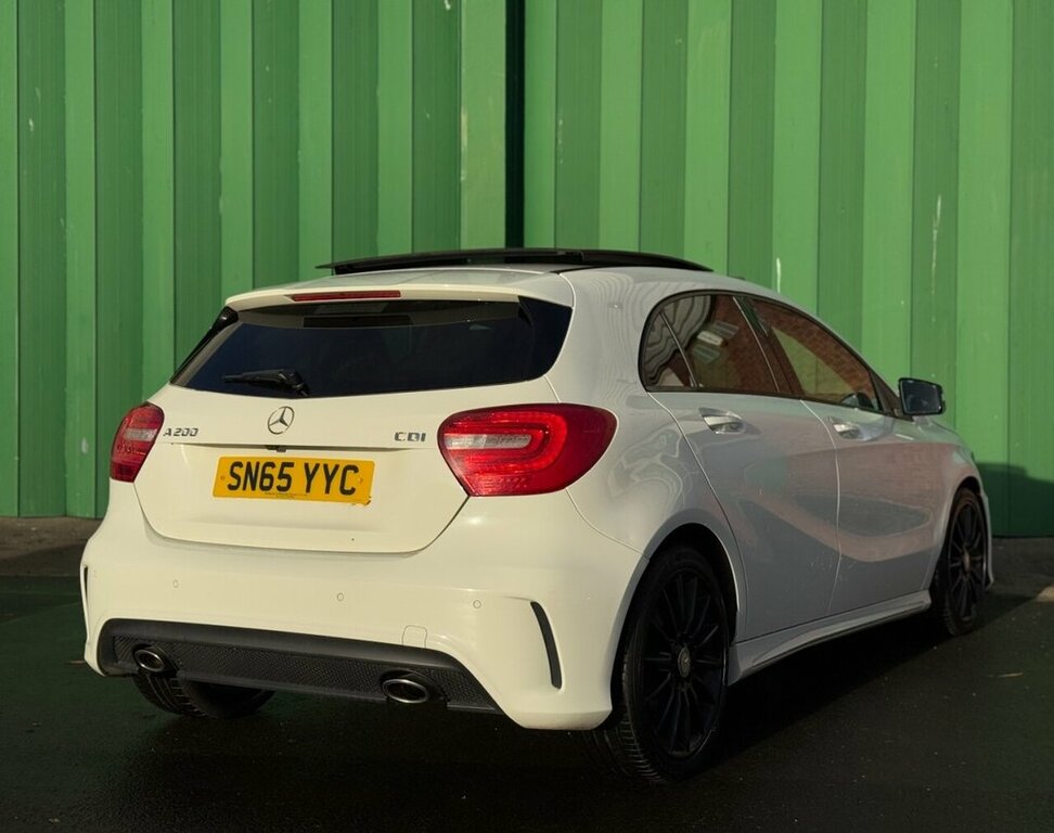 Mercedes-Benz A Class 2.1L Amg Night Edition SN65YYC White #4