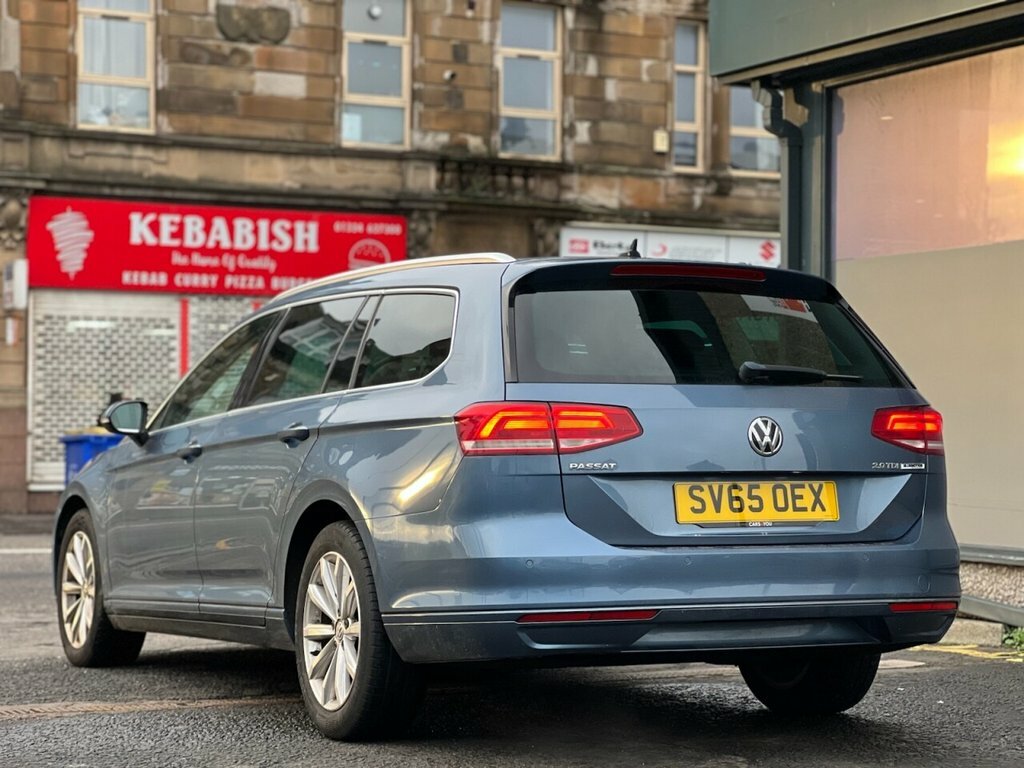 Volkswagen Passat 2L Se Business SV65OEX Blue #4