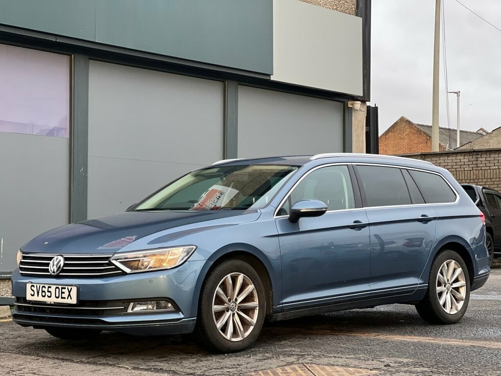 Volkswagen Passat 2L Se Business SV65OEX Blue #2