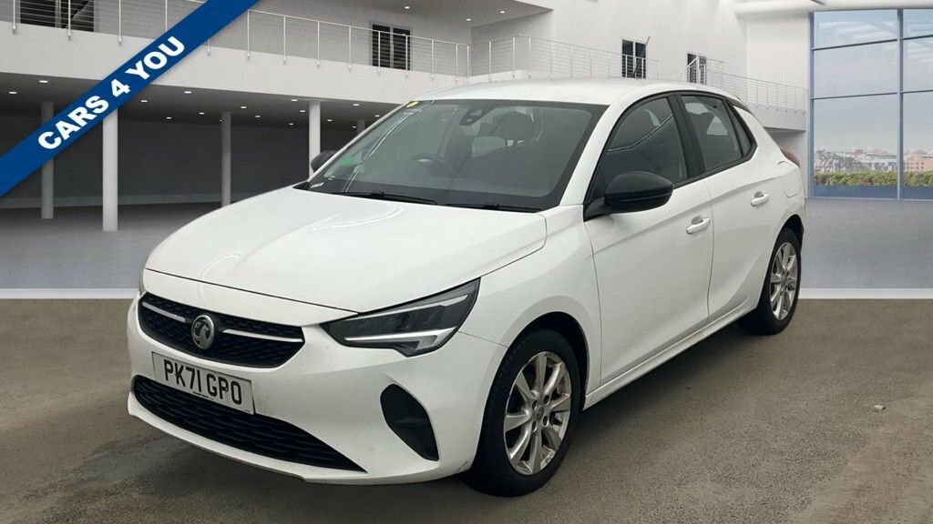 Vauxhall Corsa 1L Se PK71GPO White #2