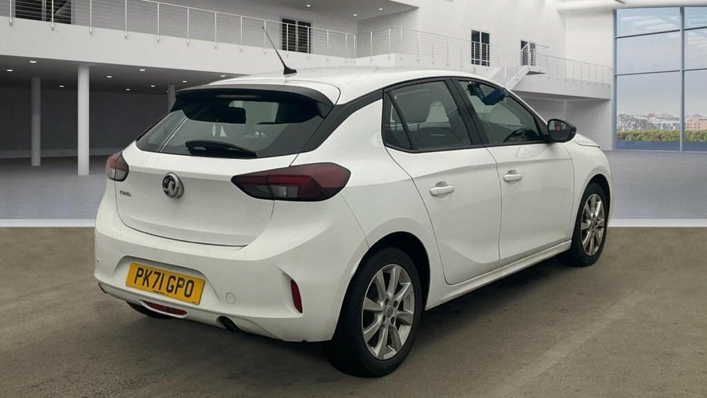 Vauxhall Corsa 1L Se PK71GPO White #4