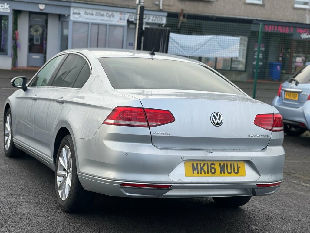 Volkswagen Passat Saloon MK16WUU Silver #5