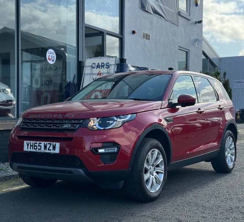 Land Rover Discovery Sport 2L Se Tech YH65WZW Red #2