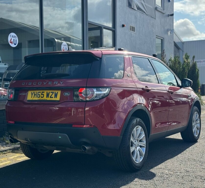 Land Rover Discovery Sport 2L Se Tech YH65WZW Red #4
