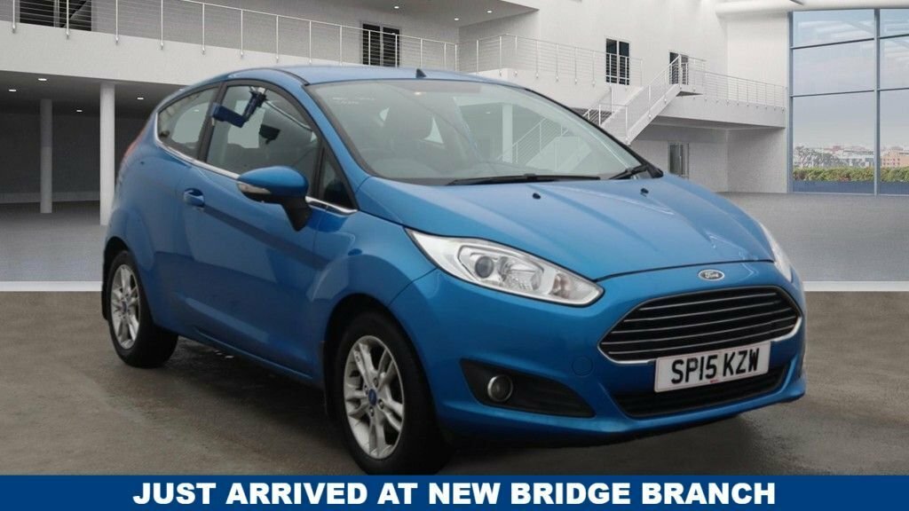 Ford Fiesta 1L Zetec Blue
