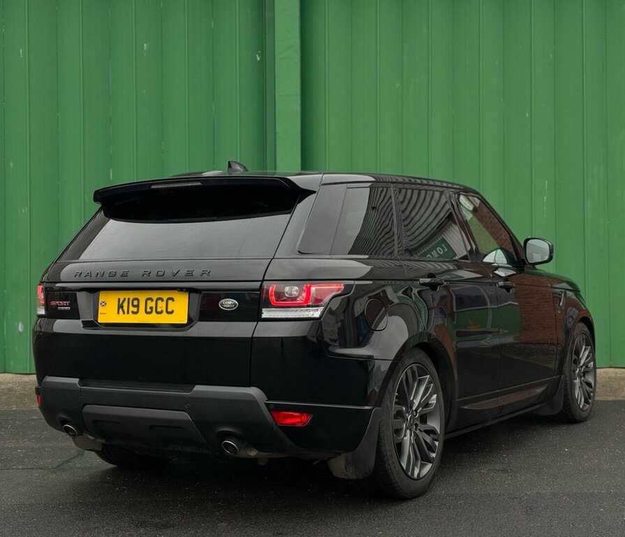 Land Rover Range Rover Sport 3L Hse Dynamic SW67JDF Black #3