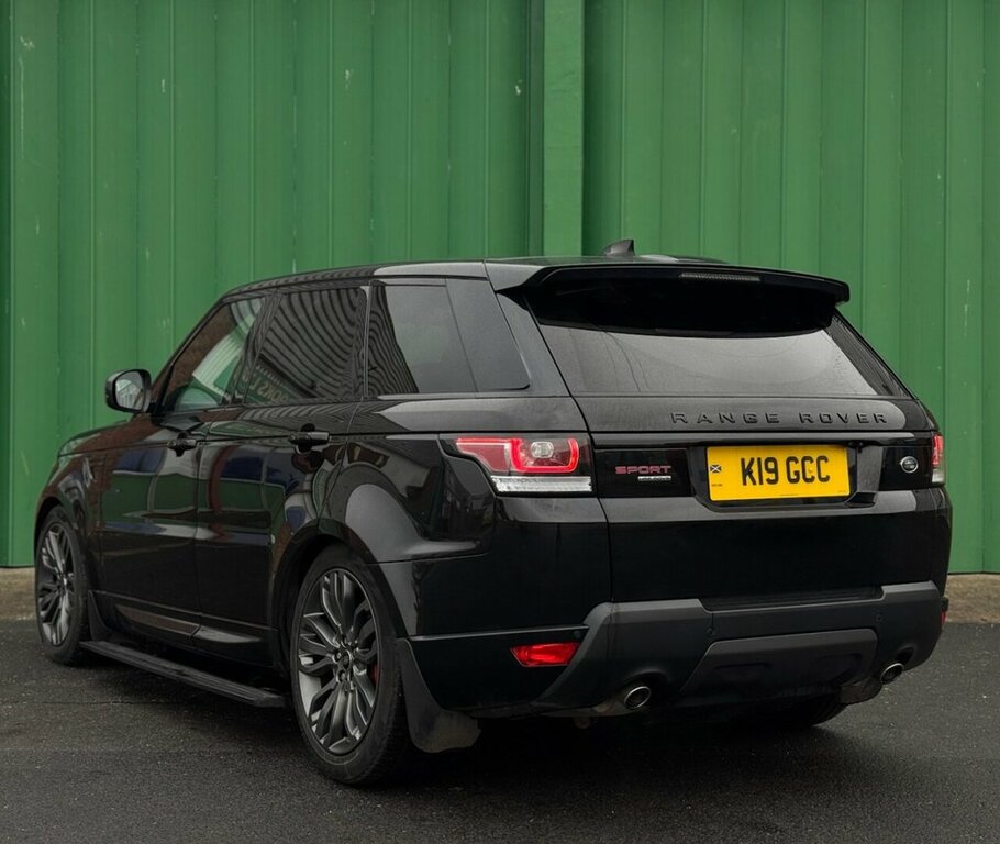 Land Rover Range Rover Sport 3L Hse Dynamic SW67JDF Black #4