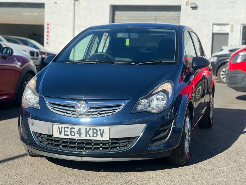 Vauxhall Corsa Hatchback VE64KBV Blue #3