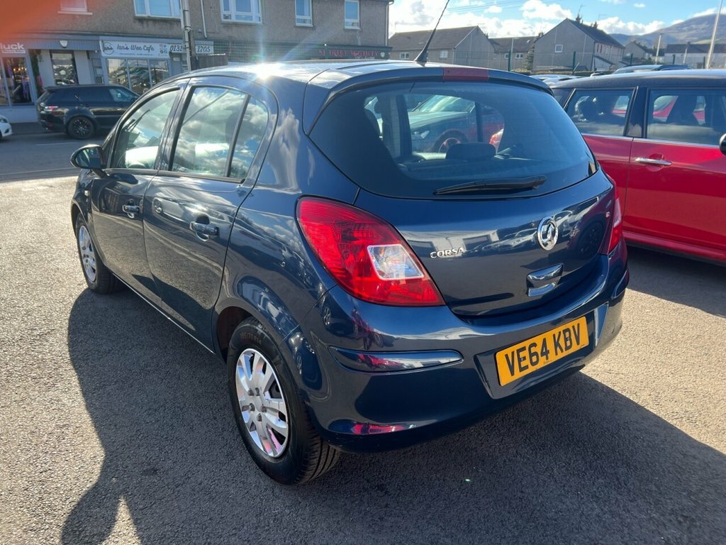 Vauxhall Corsa Hatchback VE64KBV Blue #5