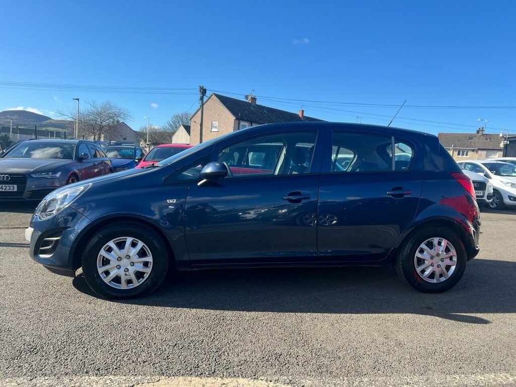 Vauxhall Corsa Hatchback VE64KBV Blue #4