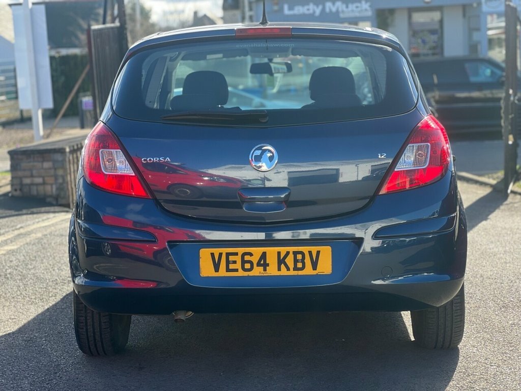 Vauxhall Corsa Hatchback VE64KBV Blue #6