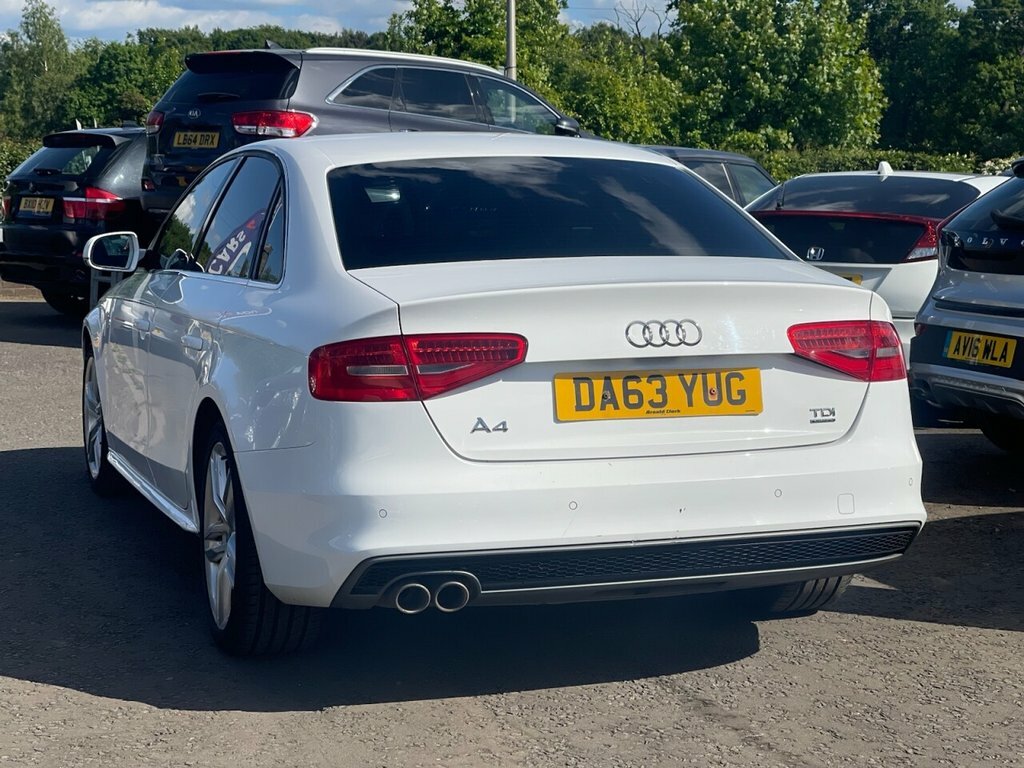 Audi A4 2L S Line DA63YUG White #5