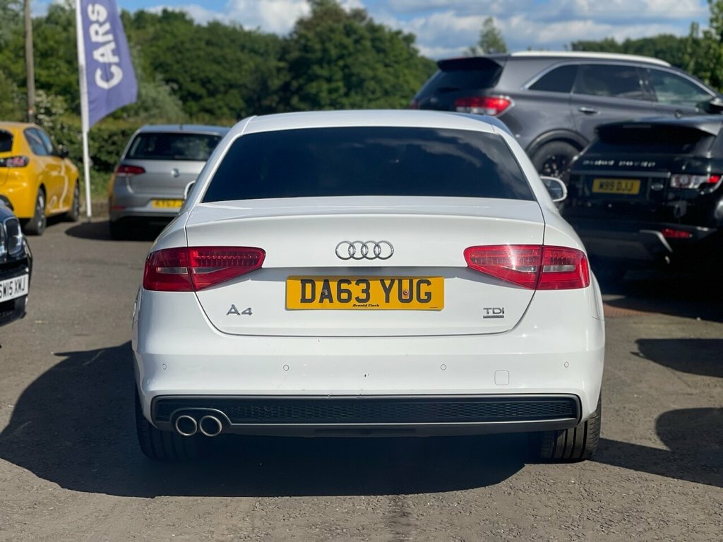 Audi A4 2L S Line DA63YUG White #6