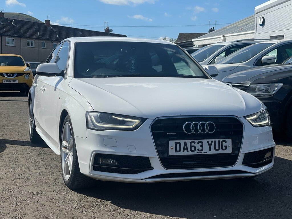 Audi A4 2L S Line White