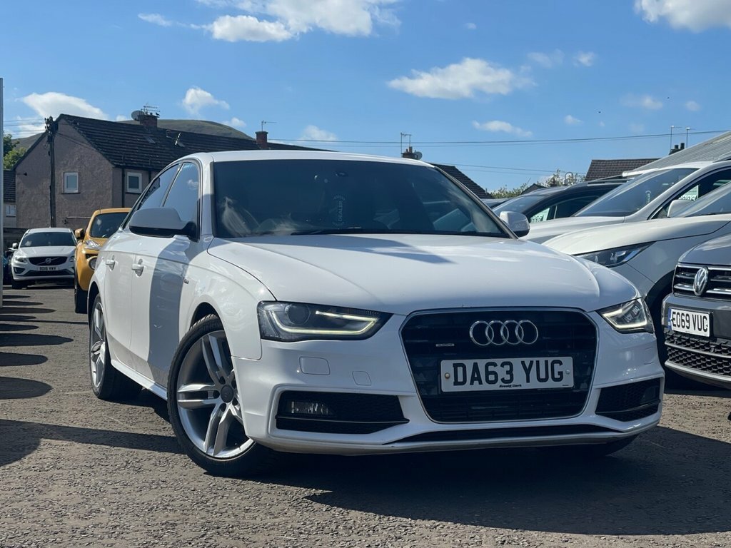 Audi A4 2L S Line DA63YUG White #2