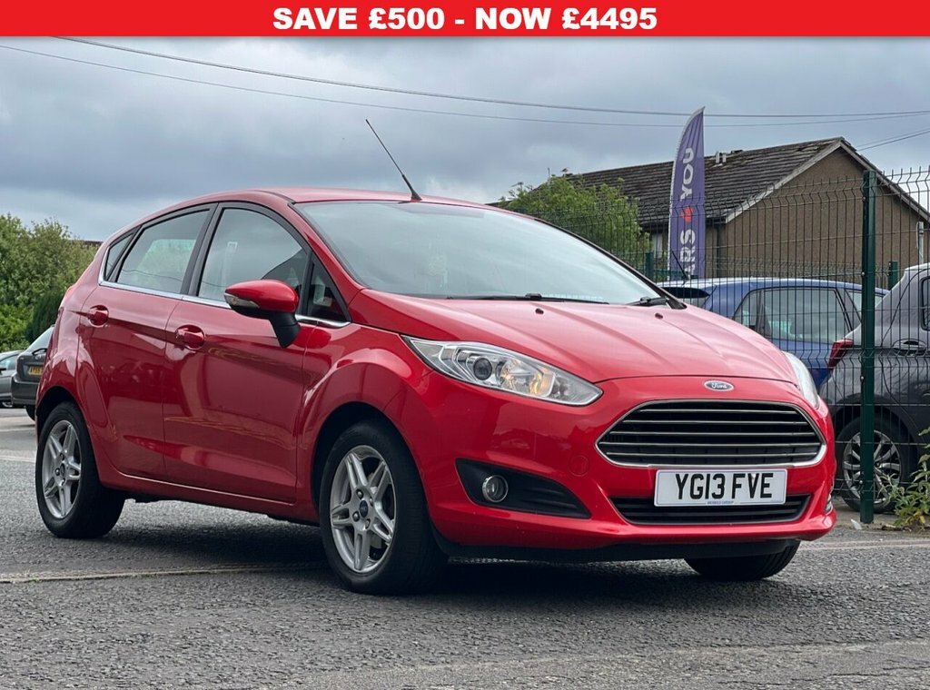 Ford Fiesta 1L Zetec Red