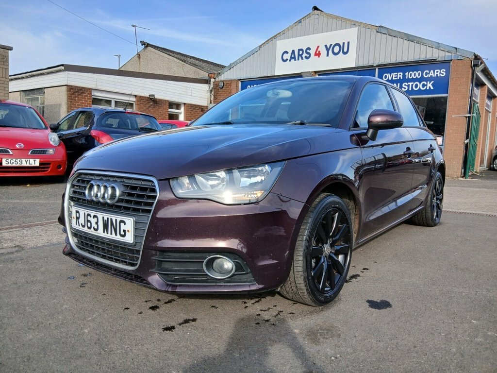 Audi A1 1L Sport RJ63WNG Red #3