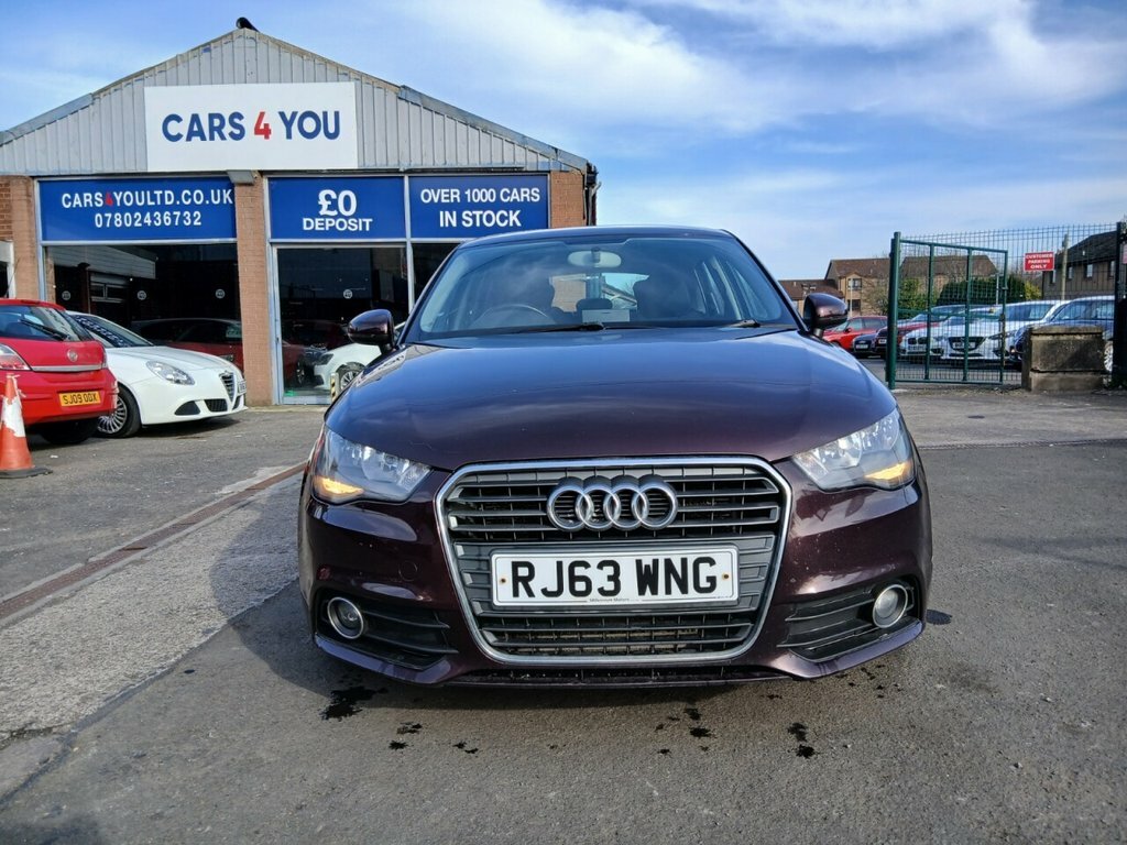 Audi A1 1L Sport RJ63WNG Red #2
