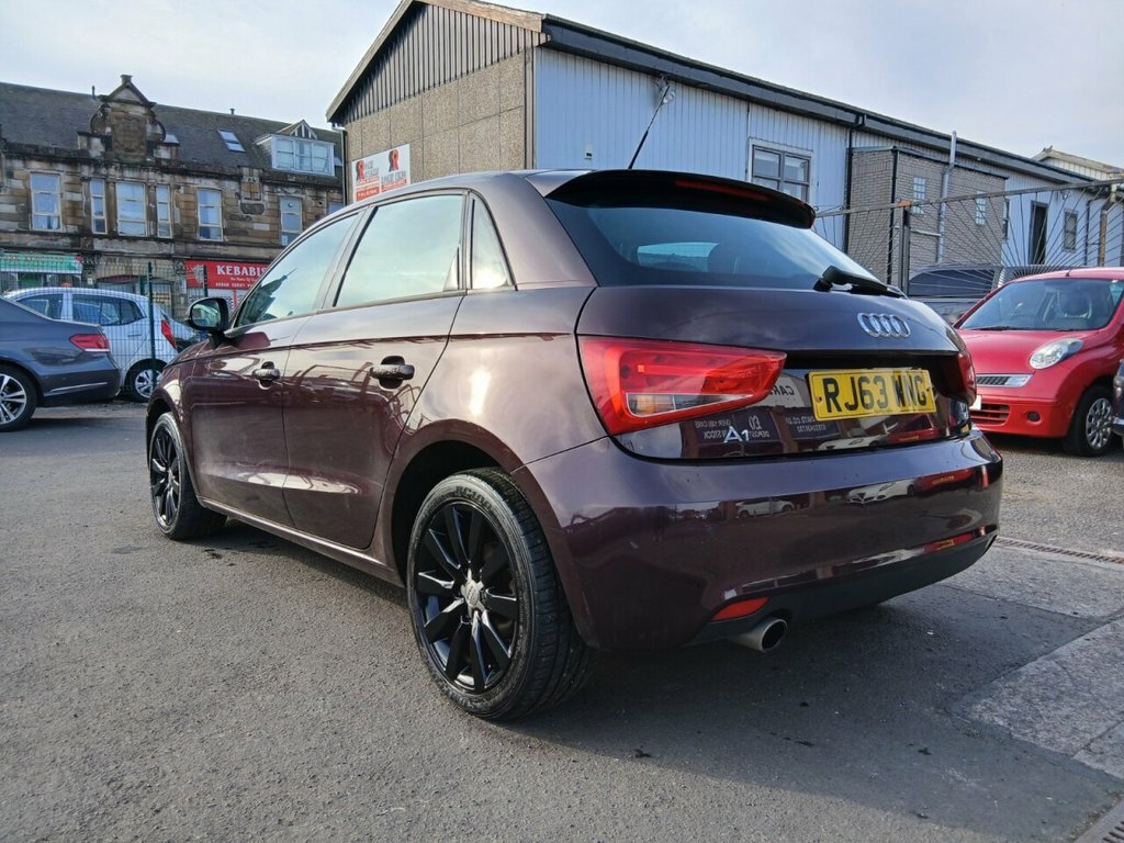 Audi A1 1L Sport RJ63WNG Red #5