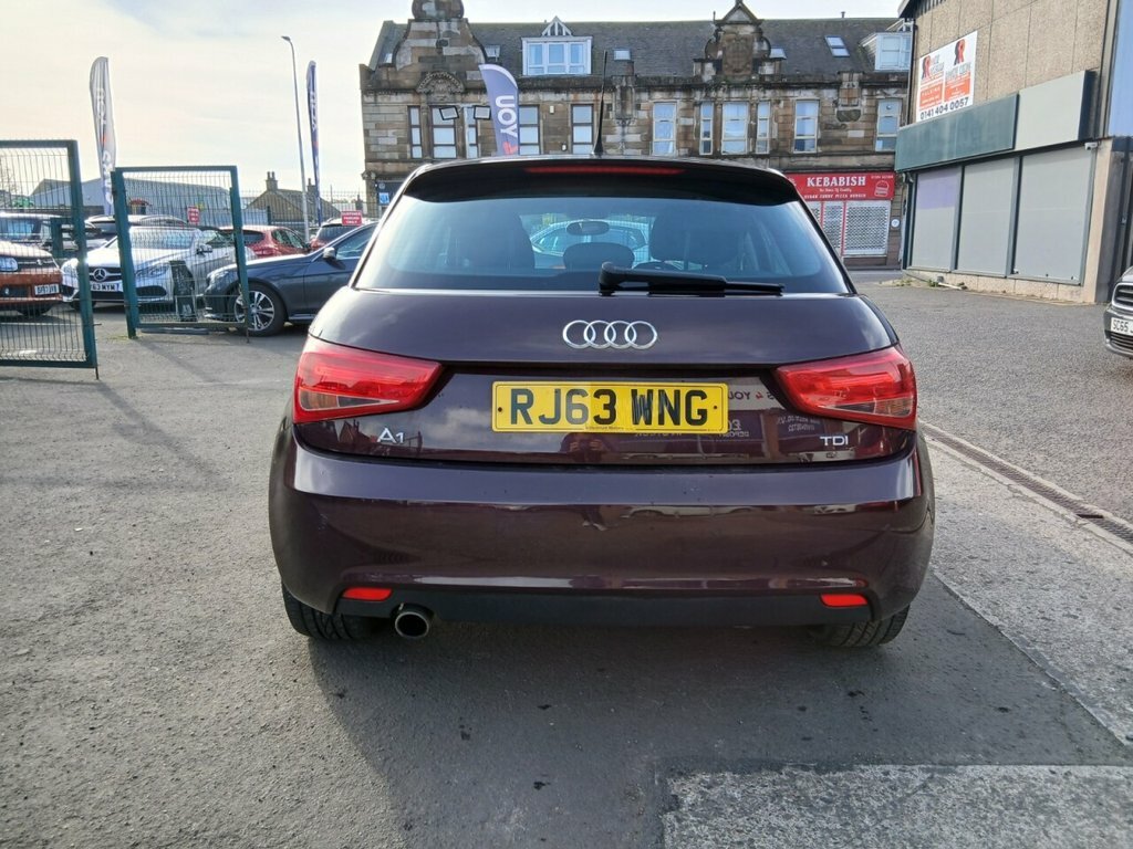 Audi A1 1L Sport RJ63WNG Red #6