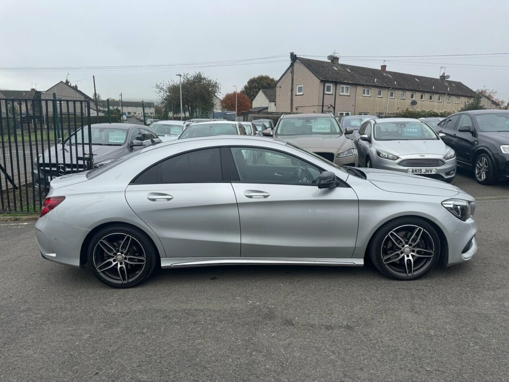 Mercedes-Benz CLA Class 2L Amg Line WN66XXW Silver #4
