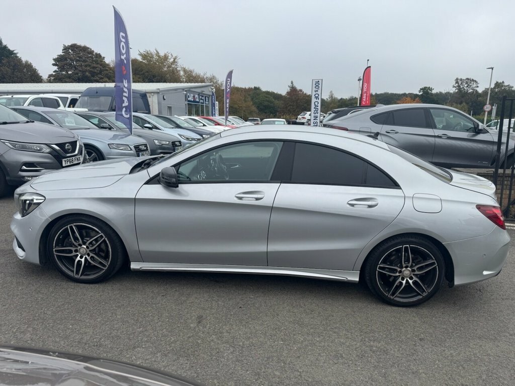 Mercedes-Benz CLA Class 2L Amg Line WN66XXW Silver #5