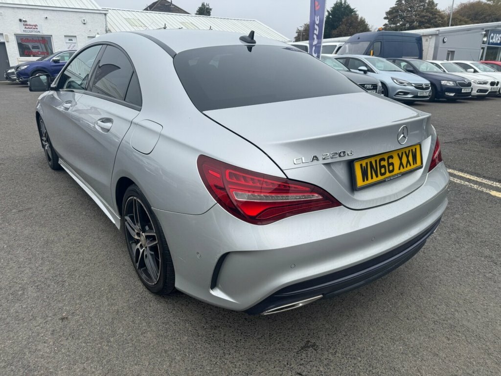 Mercedes-Benz CLA Class 2L Amg Line WN66XXW Silver #6