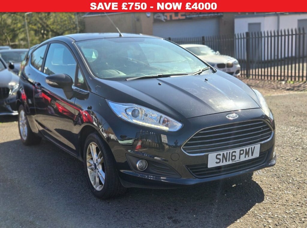 Ford Fiesta 1L Zetec Black