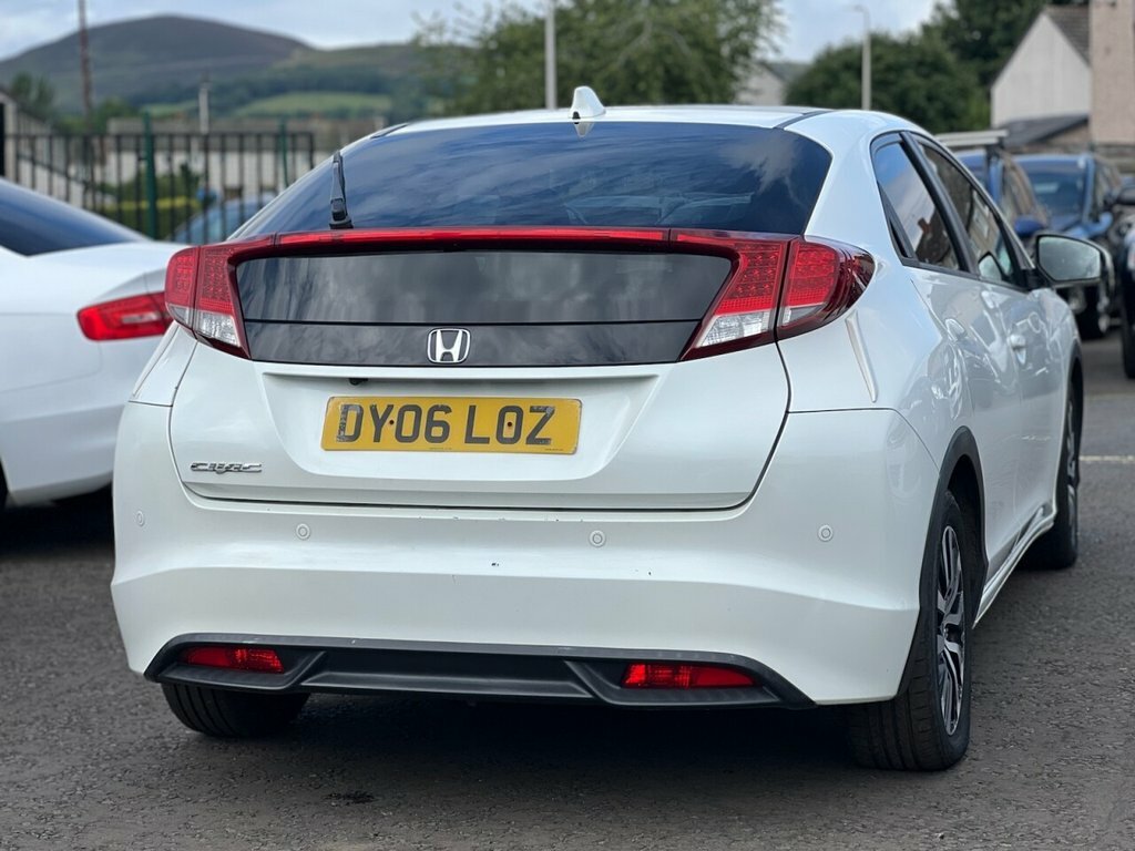 Honda Civic 1L Sr DY06LOZ White #5