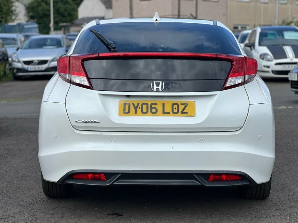 Honda Civic 1L Sr DY06LOZ White #6