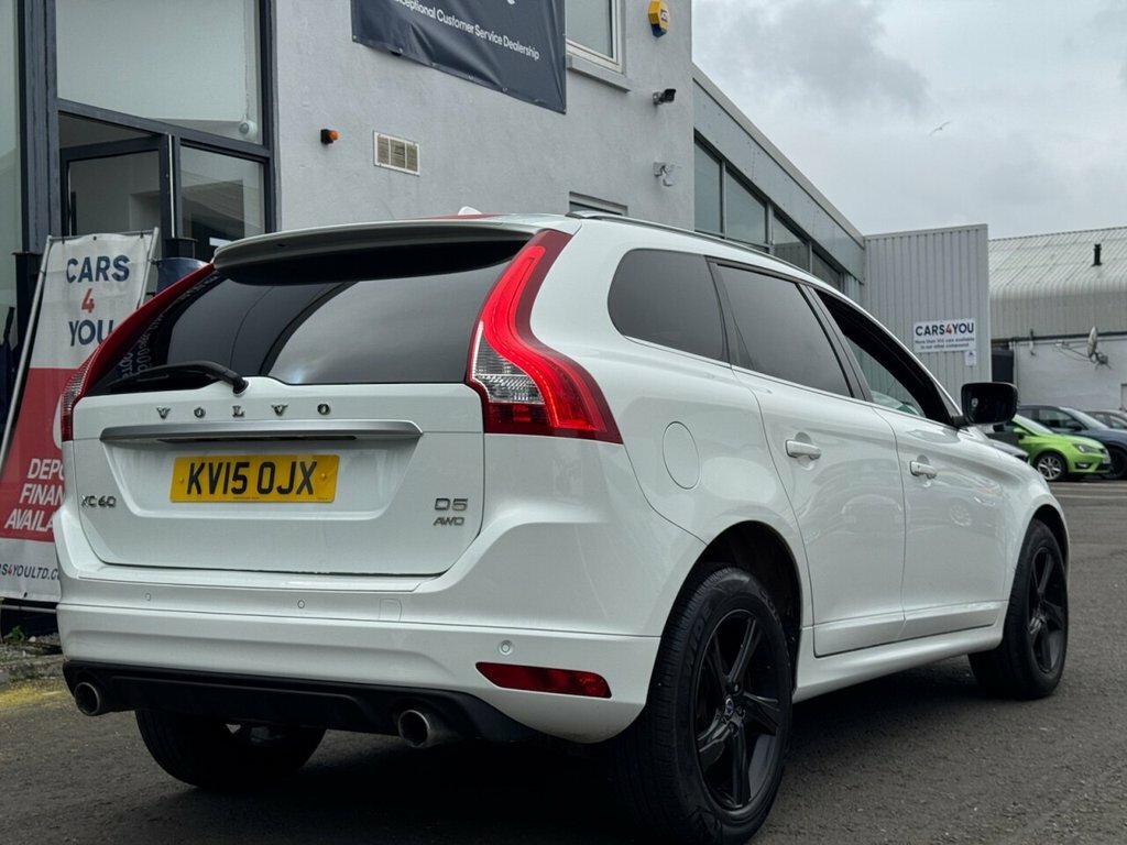 Volvo XC60 2L R-design Lux Nav KV15OJX White #6