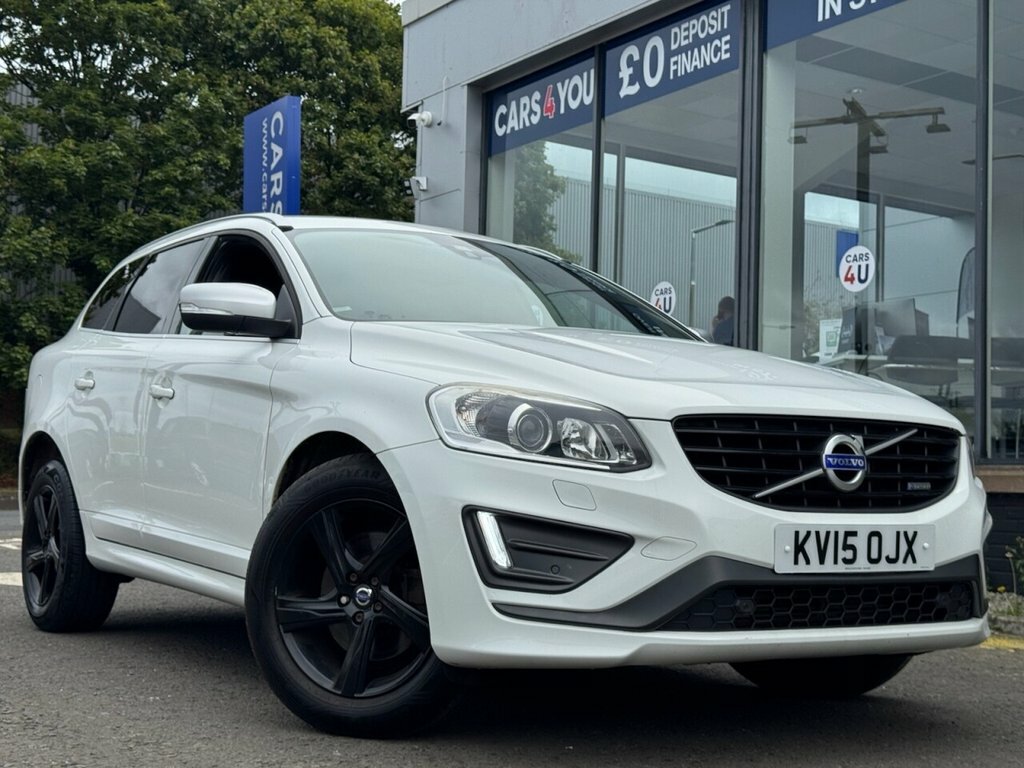 Volvo XC60 2L R-design Lux Nav White