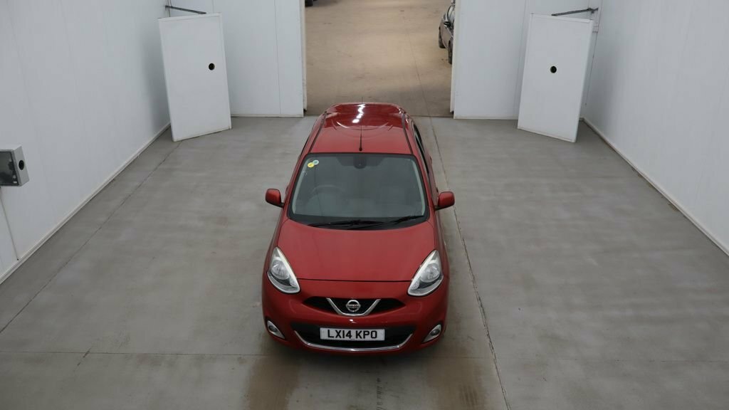 Nissan Micra 1L Acenta LX14KPO Red #2