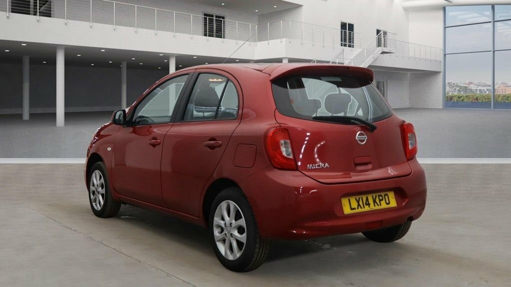 Nissan Micra 1L Acenta LX14KPO Red #5
