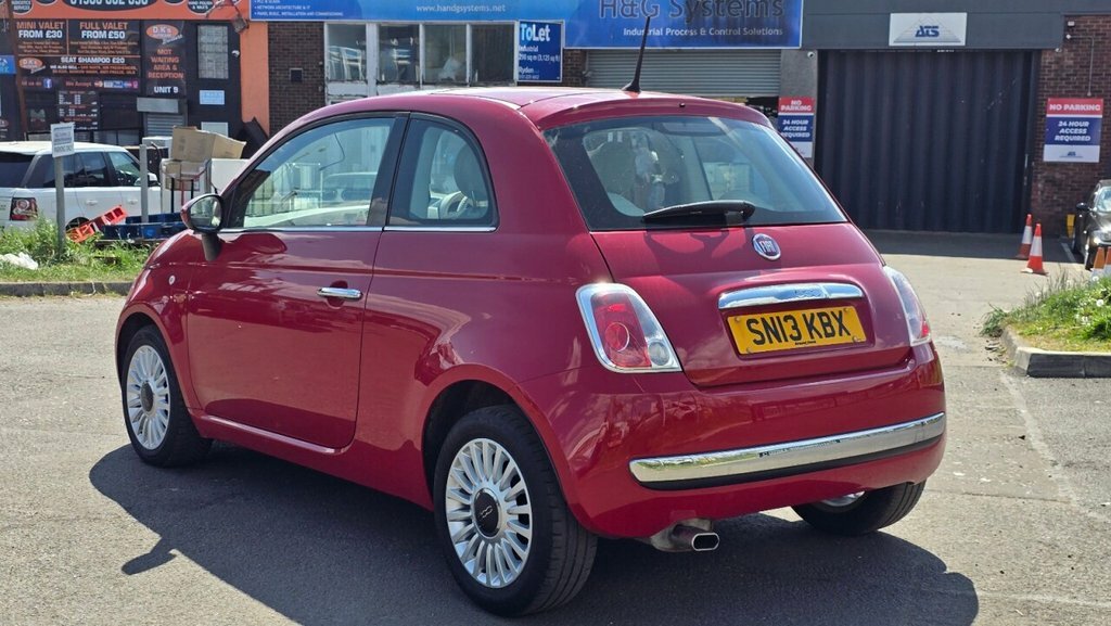Fiat 500 1L Lounge SN13KBX Red #5