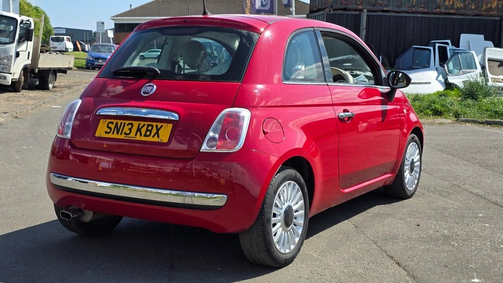 Fiat 500 1L Lounge SN13KBX Red #6
