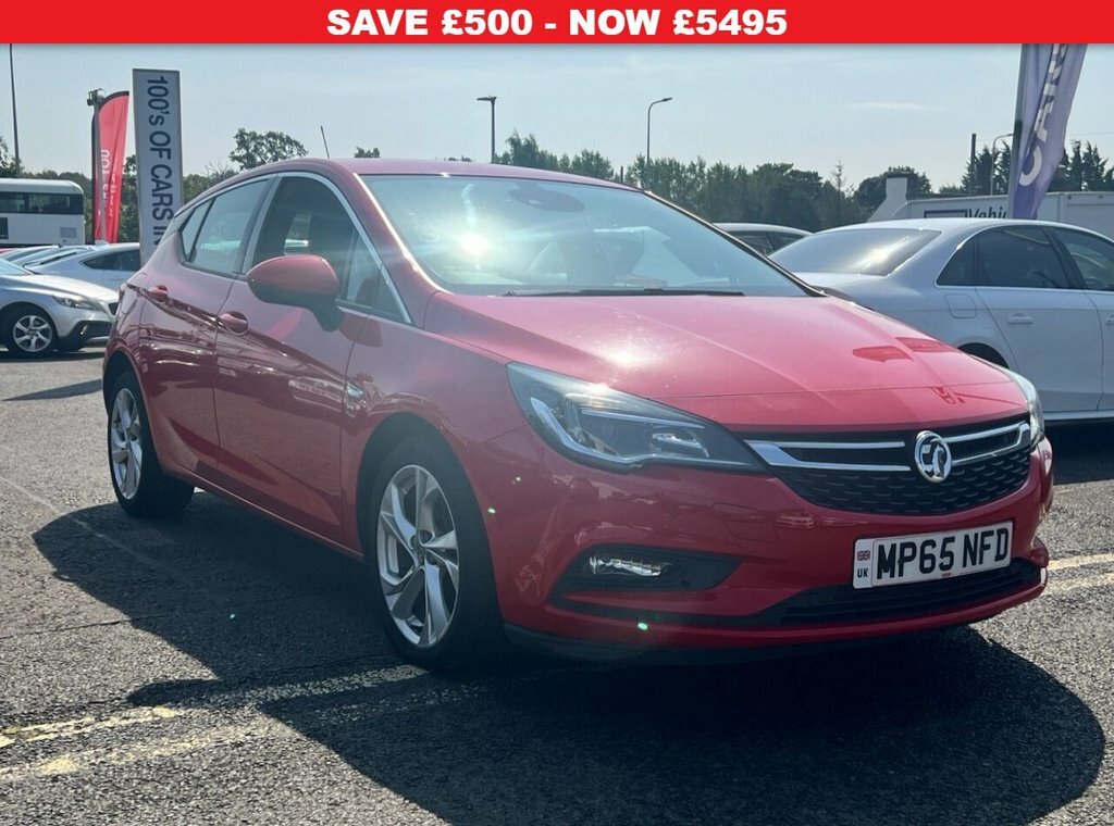 Vauxhall Astra 1L Sri Red