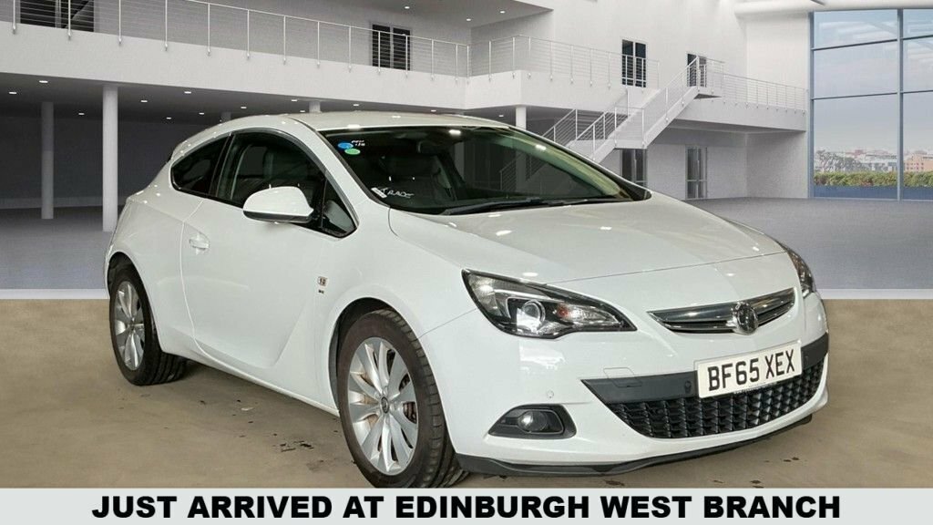 Vauxhall Astra GTC 1.4L Sri White