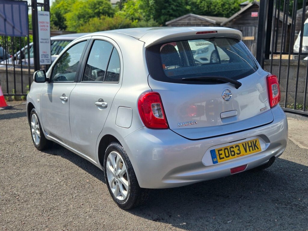 Nissan Micra 1L Acenta Silver #5