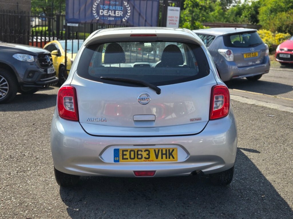 Nissan Micra 1L Acenta Silver #6