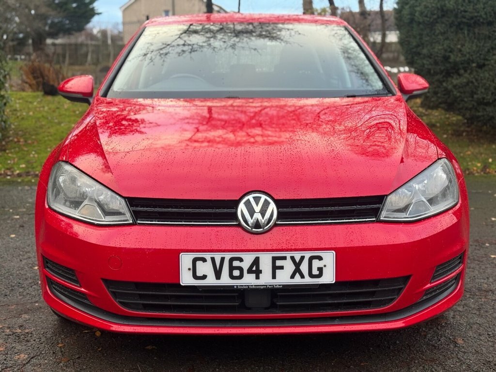 Volkswagen Golf 1L Se CV64FXG Red #2