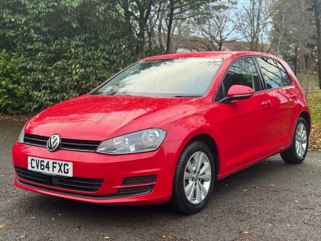 Volkswagen Golf 1L Se CV64FXG Red #3