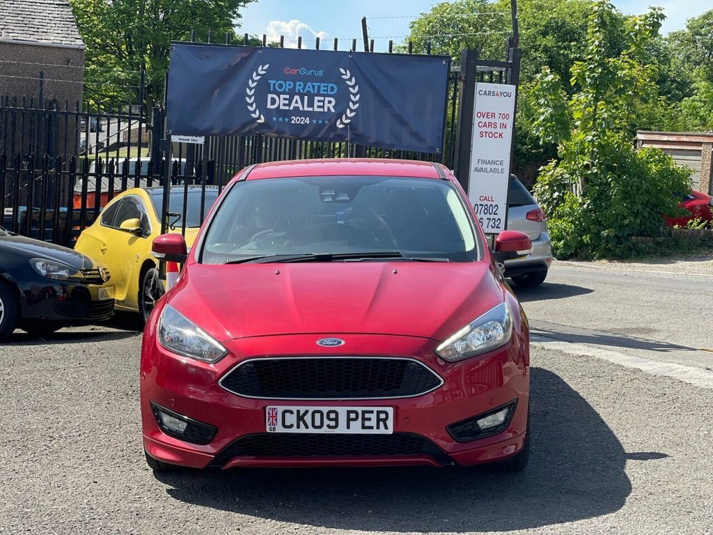Ford Focus 1L Zetec S CK09PER Red #2